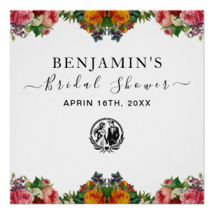 Póster de Celebración de Despedida de Soltera Pers