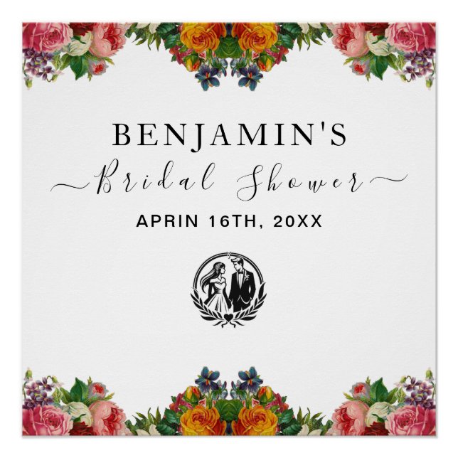 Póster de Celebración de Despedida de Soltera Pers (Anverso)