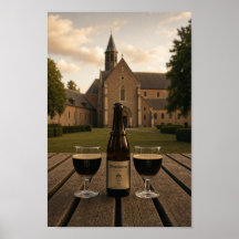 Póster de cerveza de la abadía Westvleteren de Bél
