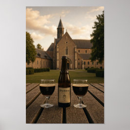 Póster de cerveza de la abadía Westvleteren de Bél