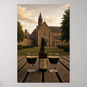 Póster de cerveza de la abadía Westvleteren de Bél