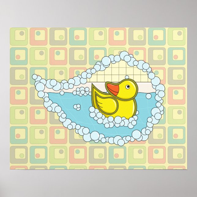 Póster de Chaucer el pato de goma (Frente)