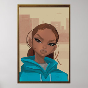 Póster de Chica Mala