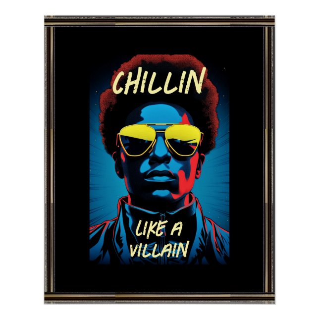 Póster de Chillin Like a Villain (Anverso)