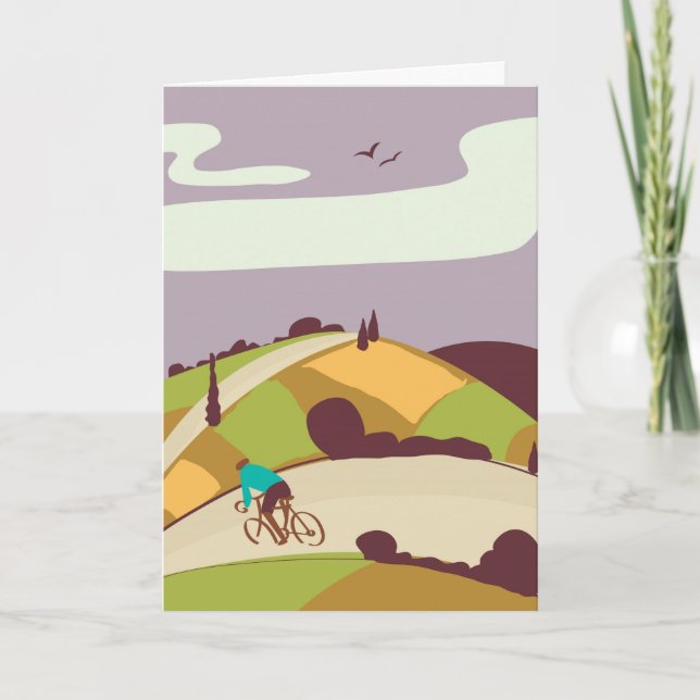 Poster de ciclismo de época (Anverso)