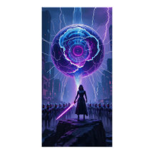 Poster de Ciencia Ficción Metamorfosis - Futurista