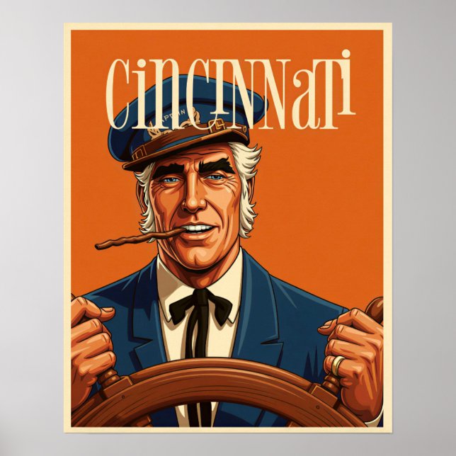Póster de Cincinnati, Ohio (Frente)