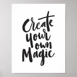 Póster de Cita Inspiradora Personalizado Moderno y