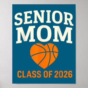 Póster De Clase de Mamá Senior de Baloncesto