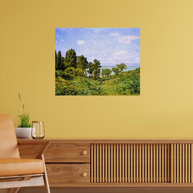 Póster De Claude Monet, Junto al mar (Salón 2)