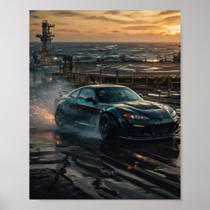 Póster de Coche a la Deriva