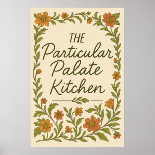Póster de cocina Sassy Kitchen para paladares exig