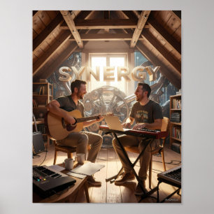 Póster de Colaboración del Estudio de Música Syner
