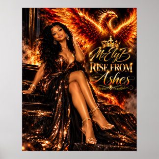 Póster de coleccionista MzElyB Rise From Ashes