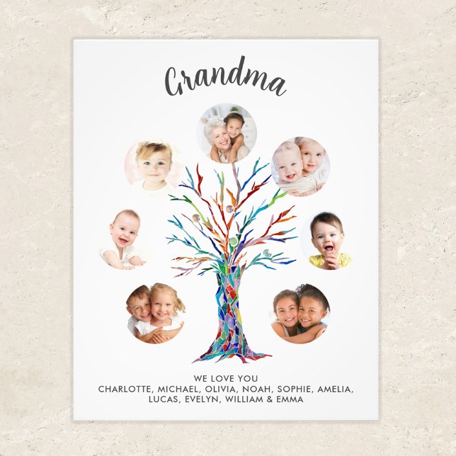 Póster de Collage de Fotos de Abuela (Subido por el creador)