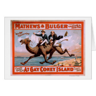 poster de comedia musical de "gay Coney Island" #4