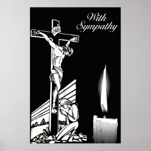 Póster de condolencias