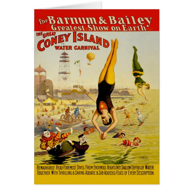 Poster de Coney Island Sideshow (Frente)