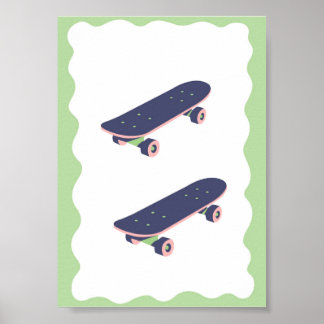 Póster de Cool Boys Skateboarding