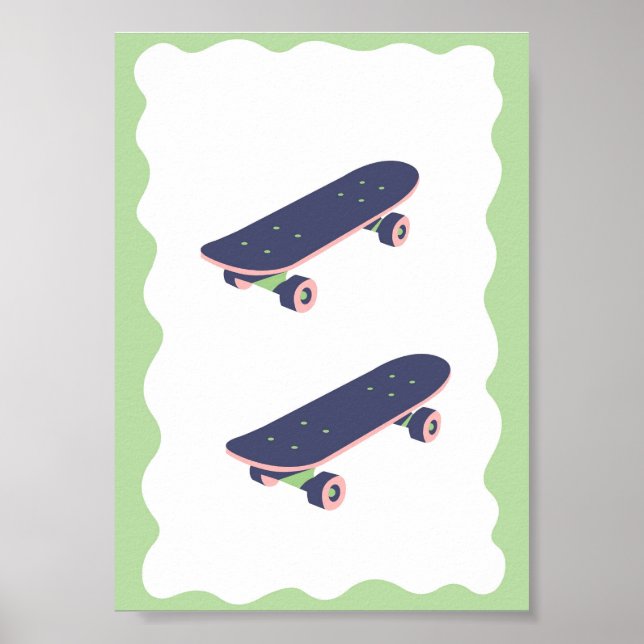 Póster de Cool Boys Skateboarding (Frente)