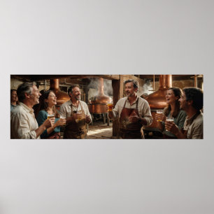 Póster de Copper Brewery Risa y Calidez
