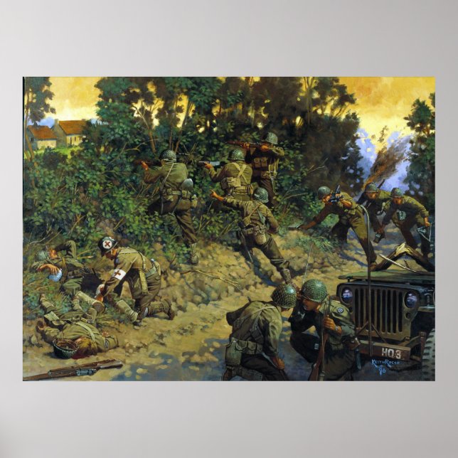 Póster De Cornrow a Hedgerow por Keith Rocco (Frente)