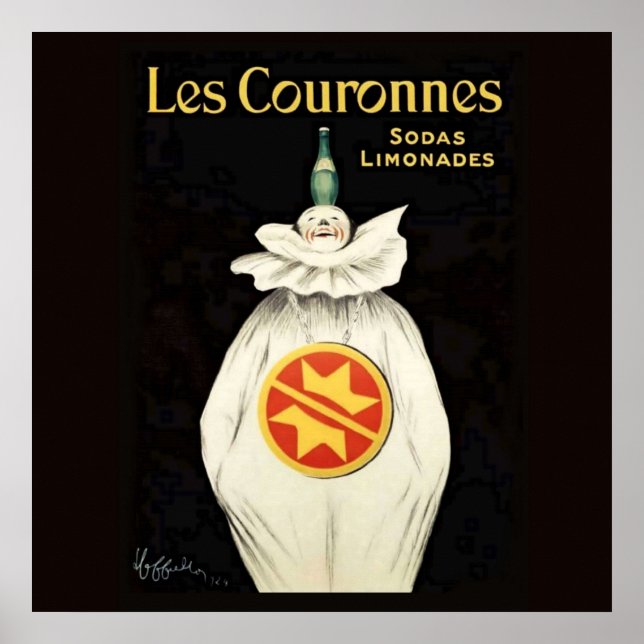 Póster de Crown's Soda de Leonetto Cappiello (Frente)