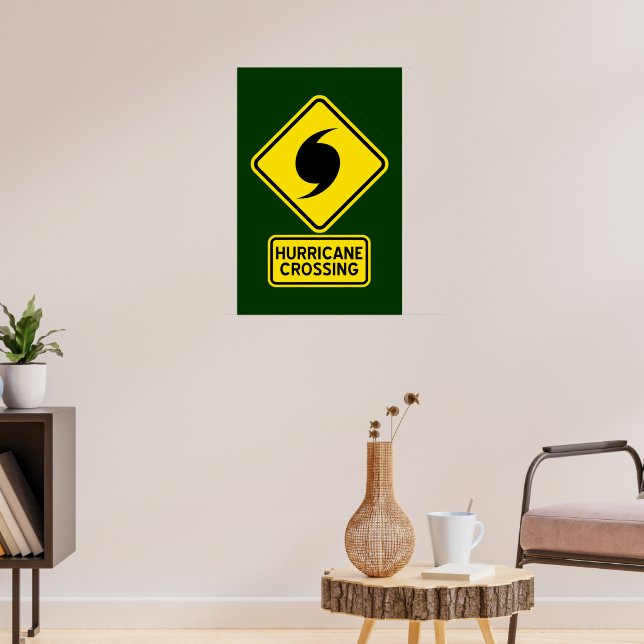 Póster de cruce de huracán (Salón 3)