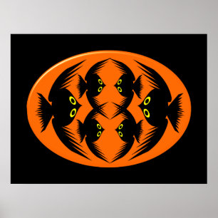 Póster de Cuerpos de Halloween