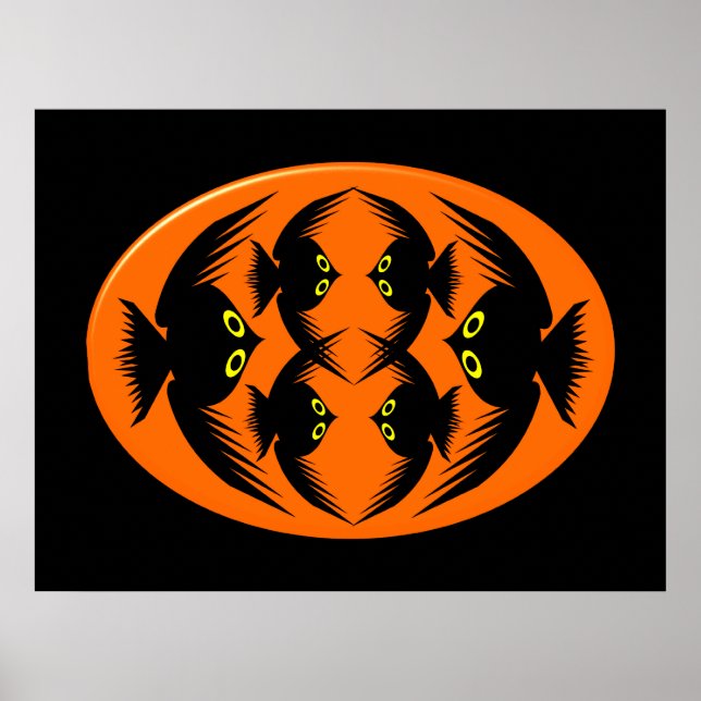 Póster de Cuerpos de Halloween (Frente)
