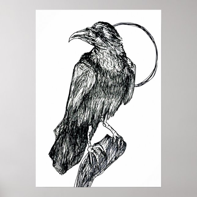 Póster de Cuervo Amistoso (Frente)