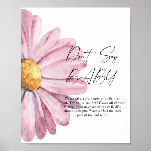 Póster de Daisy - No digas bebé (Frente)