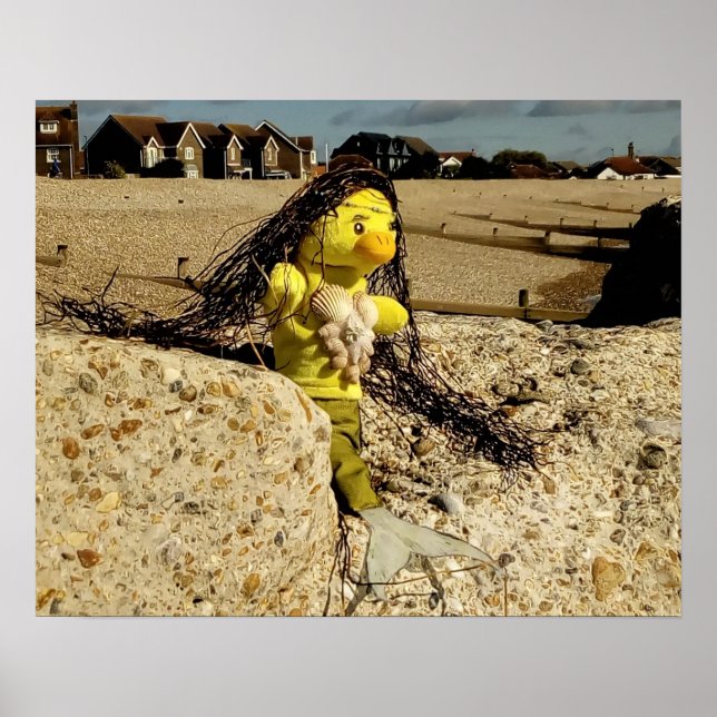 Póster de Danni la Sirena (Frente)