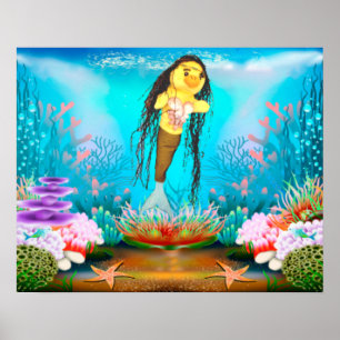Póster de Danni la Sirena