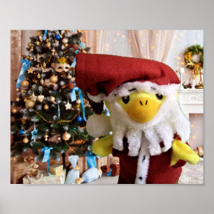 Póster de Danny Duck Santa