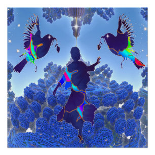 Poster de danza natural