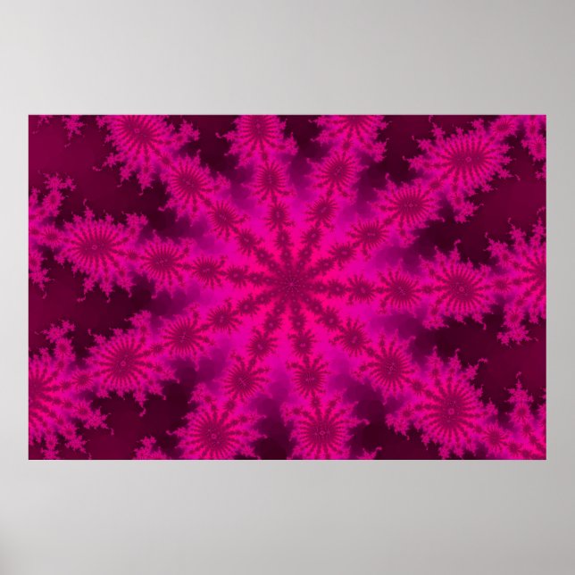 Póster de Decaster Rosa (Frente)