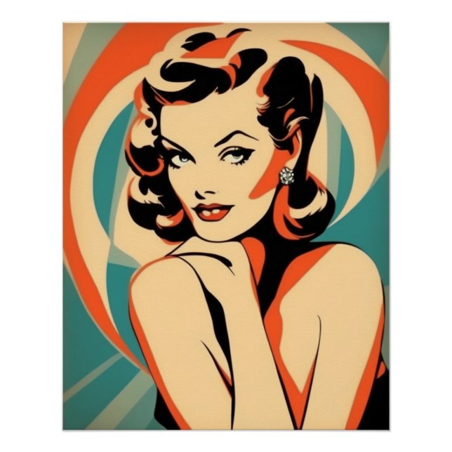 Poster de decoración de arte mural (Anverso)