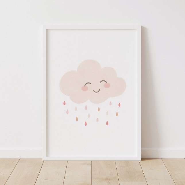 Póster de decoración de guardería de nube feliz ne (Subido por el creador)