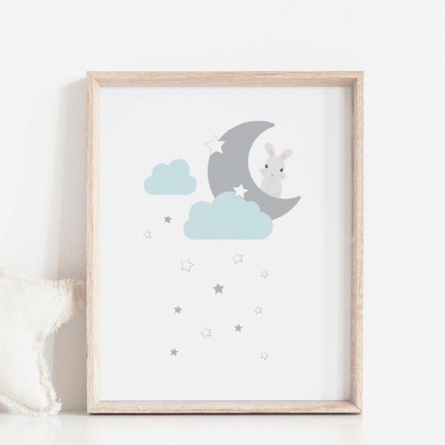 Poster de decoración de guardería en Sky Moon & St (Subido por el creador)