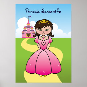 Poster de decoración de la habitación Princesa de
