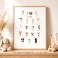 Póster de decoración para habitación de niños neut