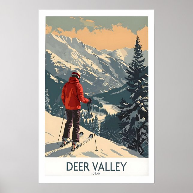 Póster de Deer Valley Utah 1 (Frente)