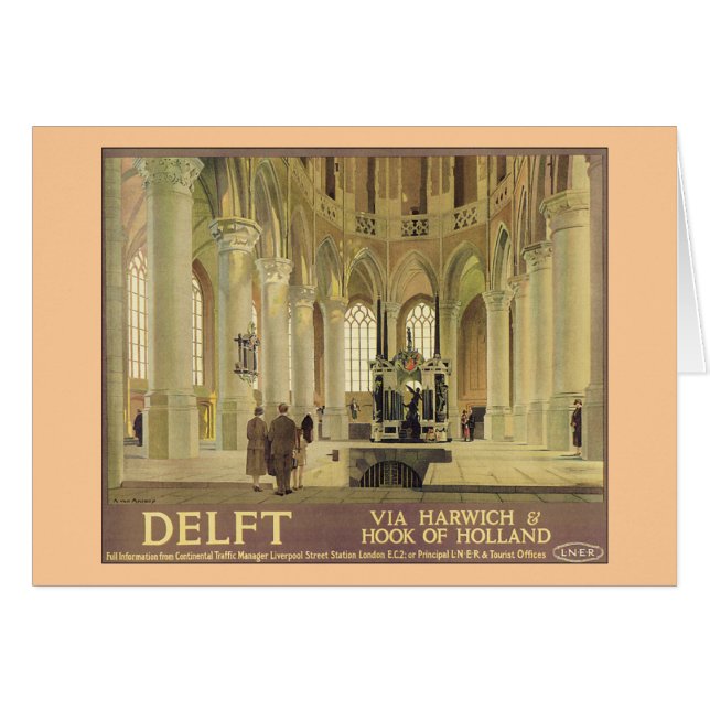 Poster de Delft LNER (Anverso (Horizontal))