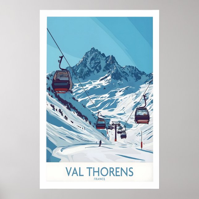 Póster de Deportes de Invierno 1 (Frente)
