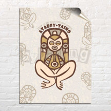 Poster de descarga de arte mural de Atabey Taino P