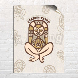 Poster de descarga de arte mural de Atabey Taino P