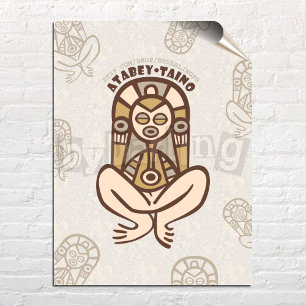 Poster de descarga de arte mural de Atabey Taino P