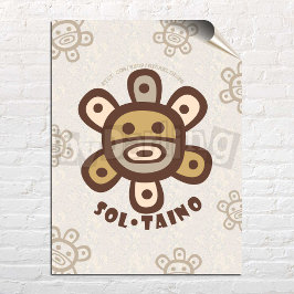 Poster de descarga de arte mural de Taino Sun Puer
