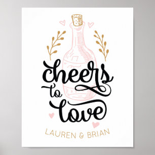 Póster de Despedida de Soltera 'Brindis por el Amo